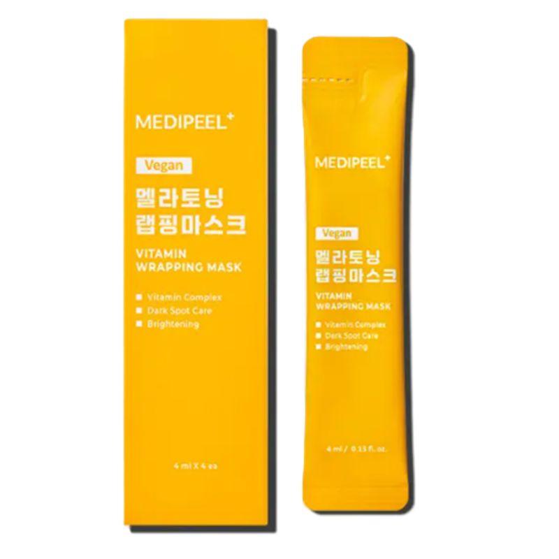 MEDI-PEEL Vitamin Mela Toning Wrapping Mask Brightening & Tone Correcting 4ml x 4