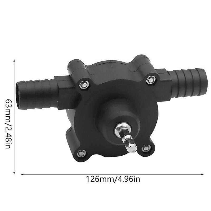 1 шт. Бытовой портативный электрический насос-дрель для дизельного топлива, жидкостей, воды, мини-ручной самовсасывающий насос для перекачки жидкостей