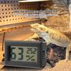 Embedded Digital Hygrometer Thermometer Humidity Temperature Monitor with Built in Probe Black