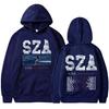 SZA 2023 толстовка с капюшоном для концертного тура SOS Good Days, модная женская одежда унисекс, большие толстовки в стиле хип-хоп, готическая уличная одежда