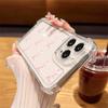 Прозрачный чехол-бампер из мягкого силикона с принтом бантика для iPhone 16 Pro 16E 15 Pro Max 14 13 12 11