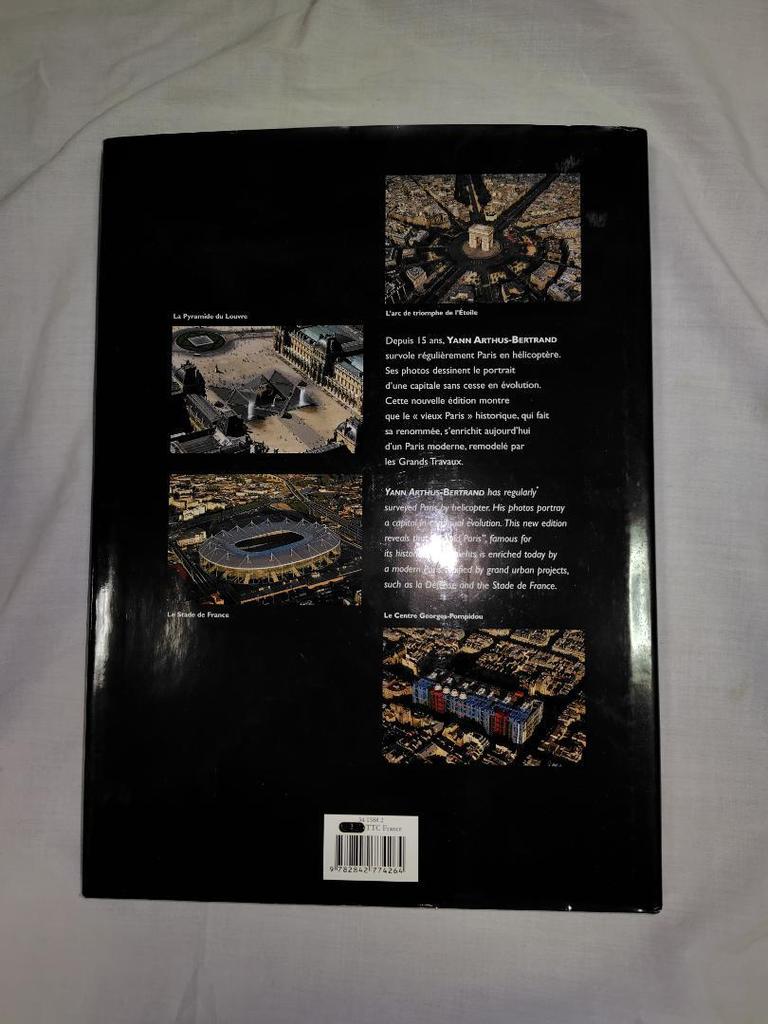 [USED] Paris Vu Du Ciel Hardcover French Edition