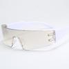 Rimless Women Fashion Luxury Brand Designer Sun Glasses One Piece Large Frame Sunglasses Outdoor Sports Cycling Glasses