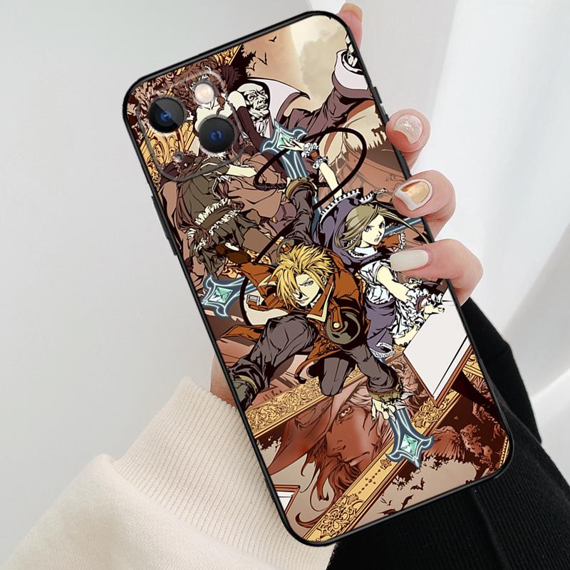 Чехол для телефона Castlevania для iPhone 11 12 13 14 15 16 Pro Max Mini X XR XS Max Plus Чехол Funda