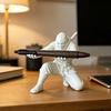 3D-печатный держатель для ручек в виде ниндзя Крутая фигурка ниндзя Подставка для карандашей Декоративный настольный органайзер для фанатов аниме Офисный стол Игровая комната Декор
