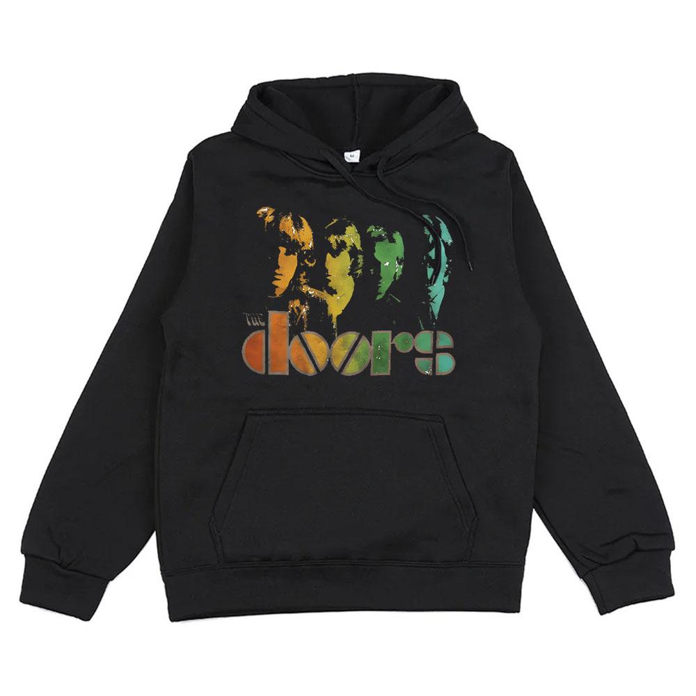 Худи уличная одежда Худи с карманом рок-группа The Doors Толстовки funko pop Удобная одежда Худи