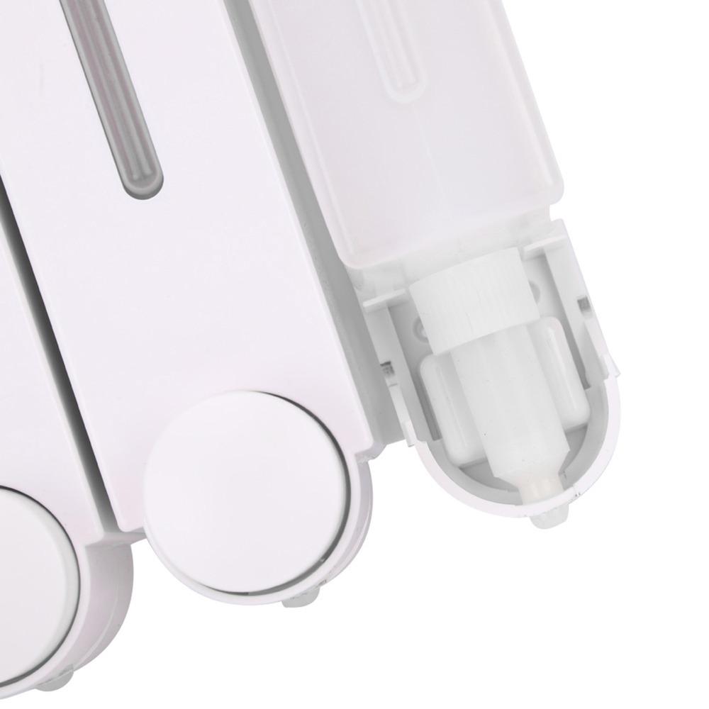 ABS Soap Dispenser White Silver Black Liquid Soap Dispenser Shampoo Dispenser Space Saving