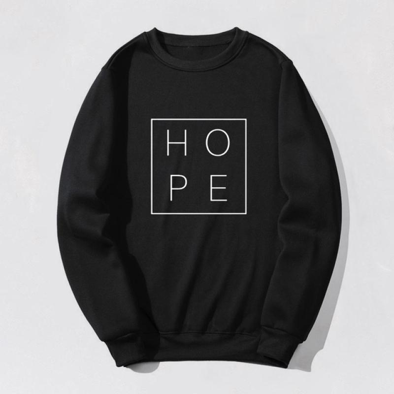 2023 Женская толстовка с принтом Иисуса Faith Over Fear Уличная одежда Осень-зима Пуловеры с круглым вырезом Harajuku Женская толстовка с капюшоном Топы Одежда