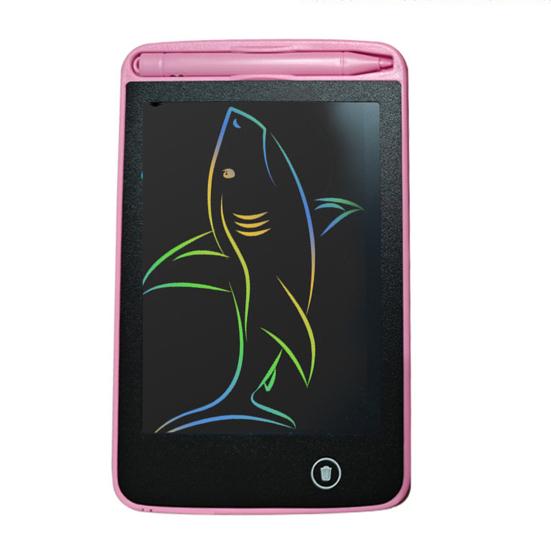 6,5-дюймовый ЖК-планшет для письма с ручкой, красочные каракули, работающий от батареи, прямоугольник, электронная доска для рисования, блокнот для рисования, развивающая игрушка, подарки для школьников