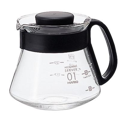 HARIO V60 Range Server 360 мл для чашек Черный кофейный сервиз из термостойкого стекла Сделано в Японии 1~3 XVD-36B