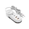 Multi‑Port Type C Fast Charging Station Wall Charger 2PD 2USB‑A Wall‑Mount Power Socket Adapter For iPhone Xiaomi EU US UK Plug