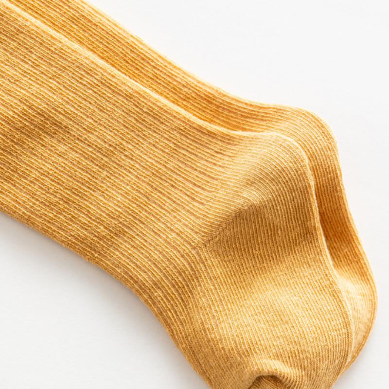 Весенне-летние гольфы для маленьких мальчиков и девочек, хлопковые дышащие чулки с буквами, длинные носки для новорожденных и малышей, От 0 до 2 лет