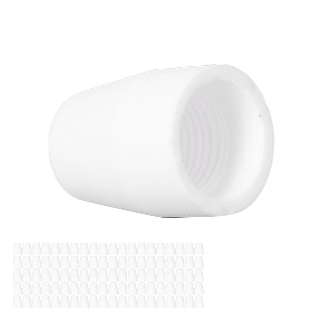 100Pcs TIG Nozzle Ceramic Cup for 40A Plasma Cutter Torch Consumables Replacement