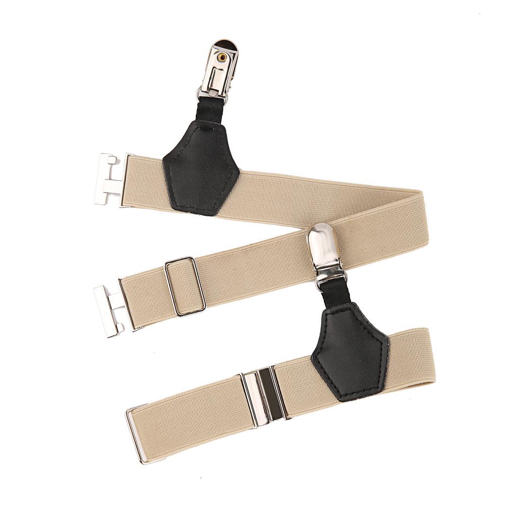 Унисекс Сексуальные Подвязки для Гольф, Мужские Подвязки с Двойными Зажимами, Подтяжки для Ног с Одинарным Зажимом, Пояс для Поддержки, Нескользящие, Регулируемые