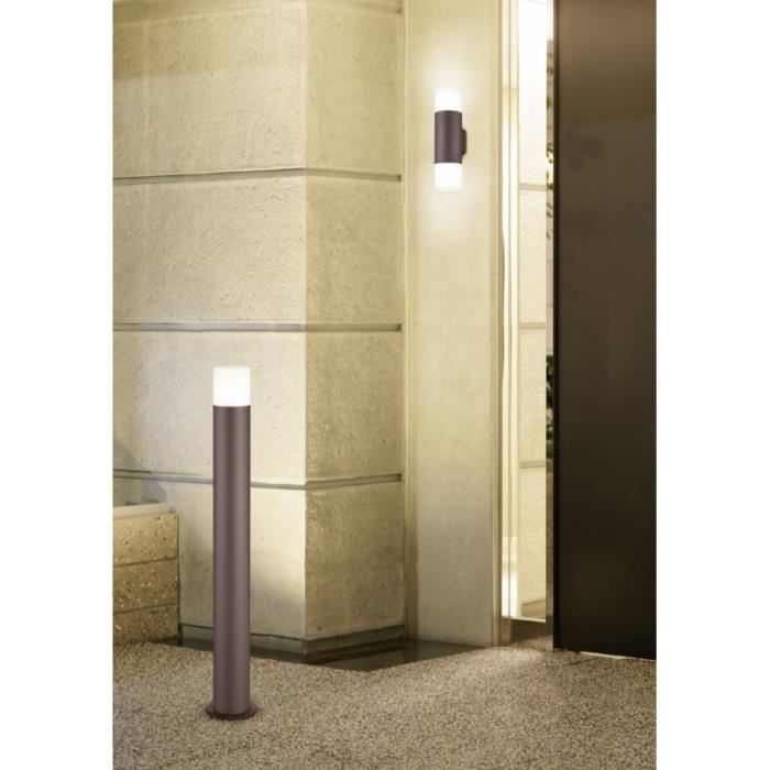 Lampadaire - trio - hoosic - 80 cm - aluminium - détecteur de mouvement