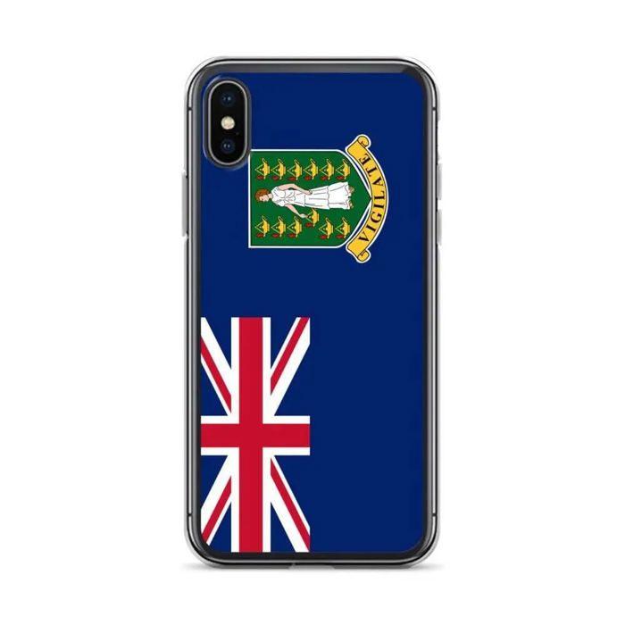 Coque Télephone Drapeau Îles Vierges Britanniques - iPhone XS Max