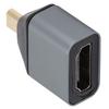 Адаптер HD Multimedia Interface Папа-Мама Алюминиевый сплав 4K Микро-адаптер HD Multimedia Interface
