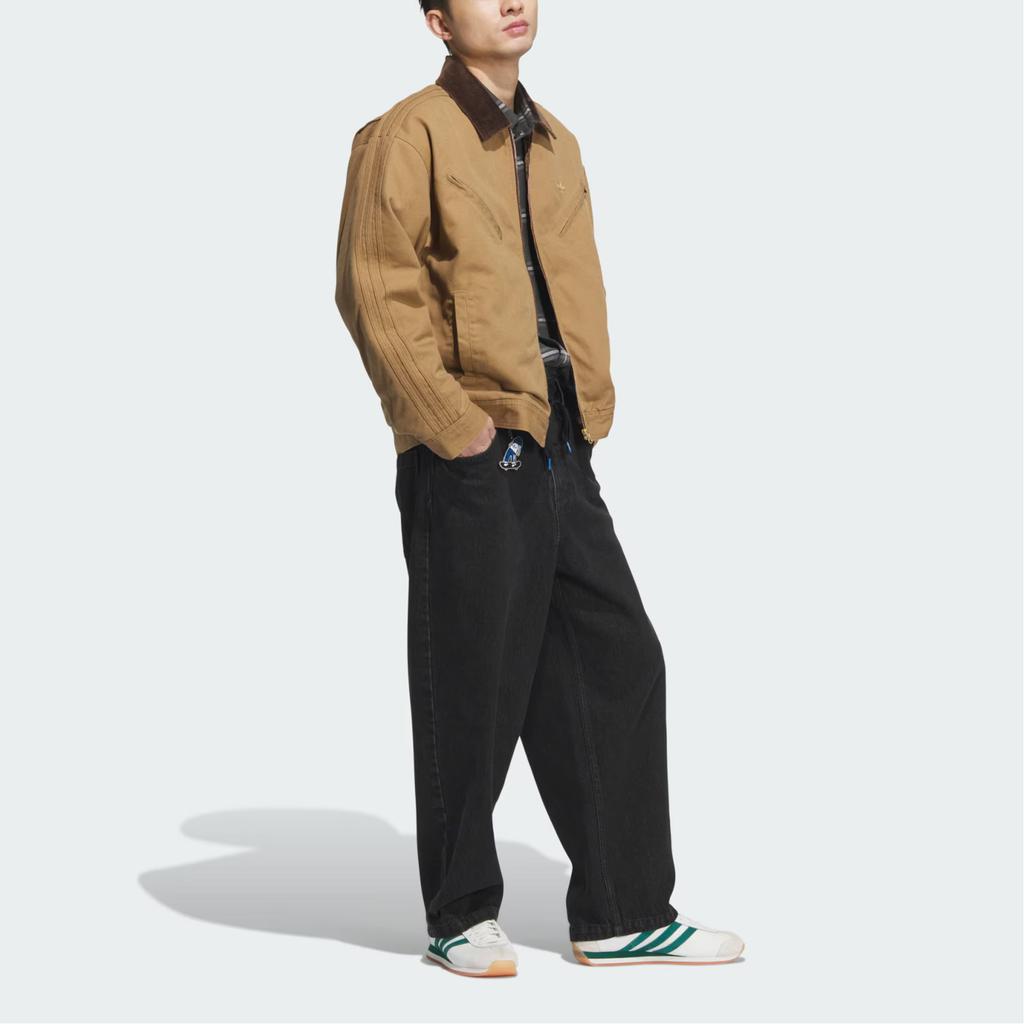 adidas Куртка Originals Wash Pad, однотонная повседневная теплая удобная куртка, мужские куртки цвета пустынно-коричневого золота JW9576