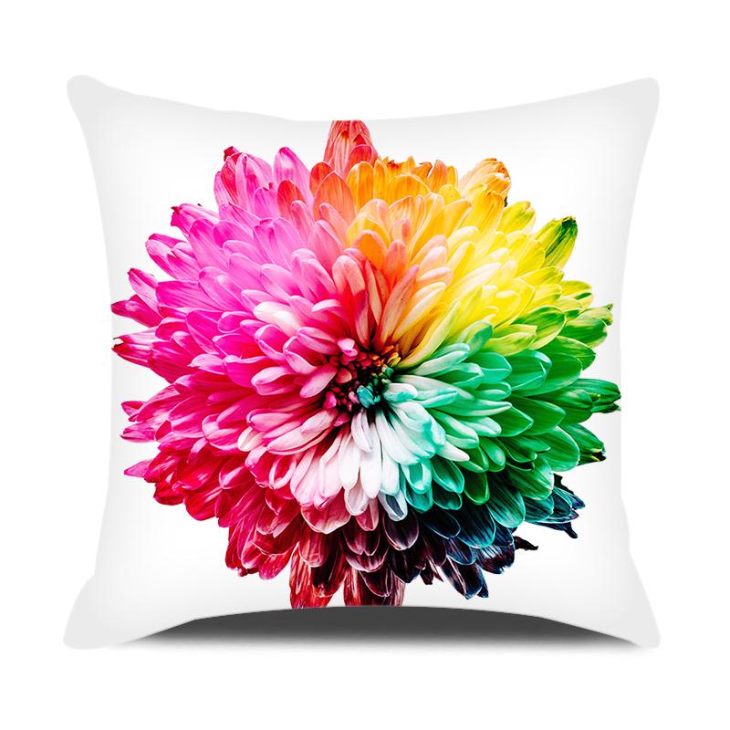 Наволочка в клетку с геометрическим полосатым принтом, красочная наволочка для дома, дивана, украшения автомобиля, чехол для подушки из персиковой кожи