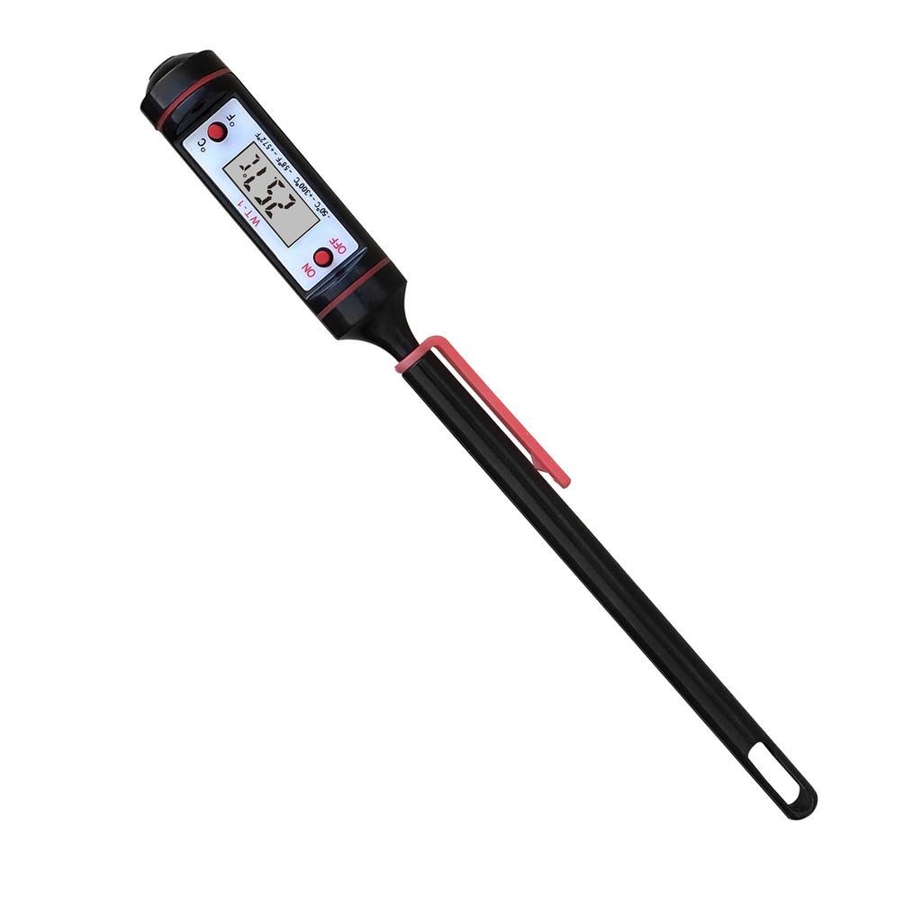 Digital Meat Thermometer ‑50 degrees C‑300 degrees C Kitchen BBQ Thermometer for Food with Meat Temp Probe for Cooking