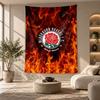 Decorative Tapestry,Blackburn Rovers Football Printed Wall Art, Lightweight Wall Hanging For Bedroom Background