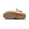 Детские кроссовки Travis Scott x Air Jordan 6 Retro PS British цвета хаки Светло-коричневый с парусом DH0693-200