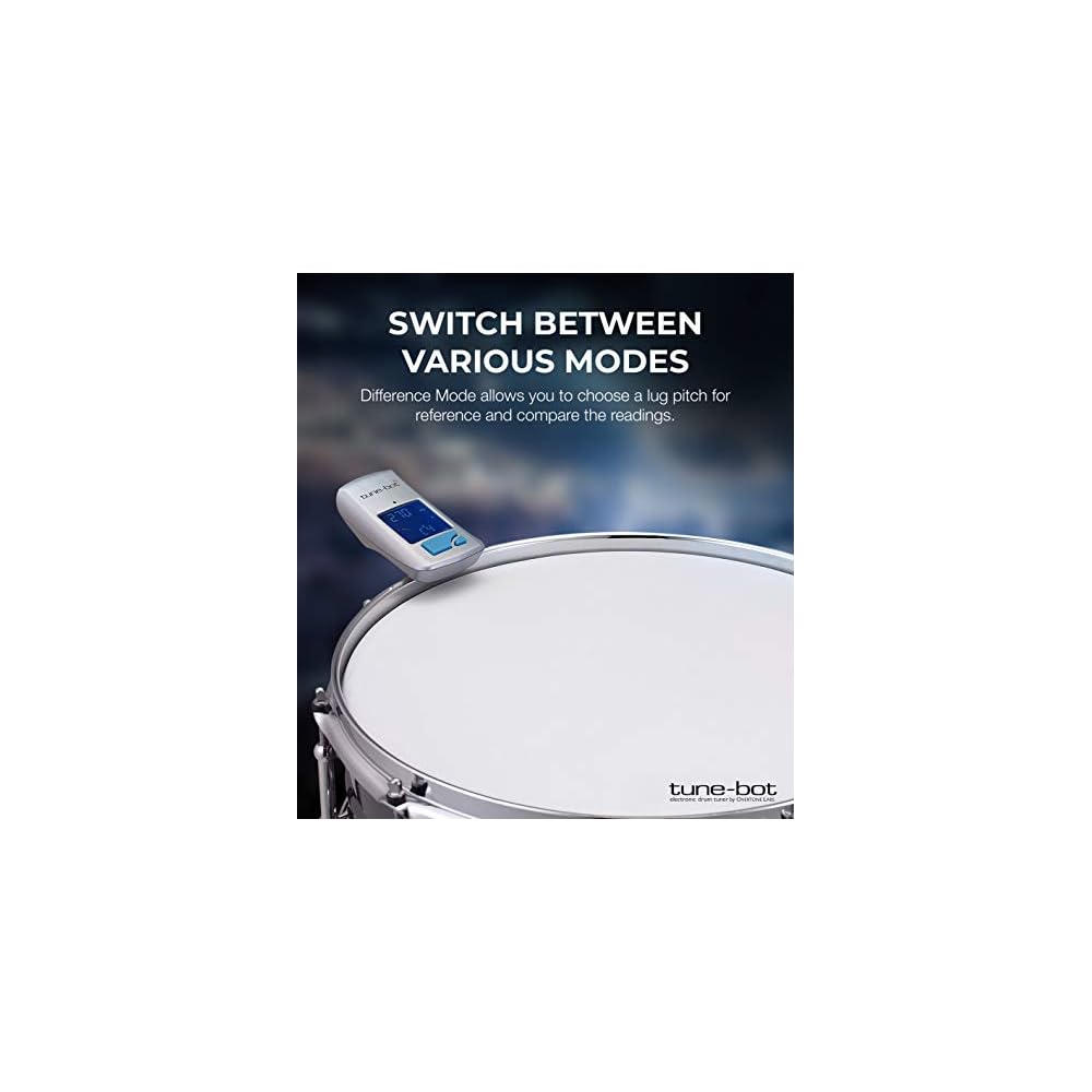 OverTone Labs tune-bot Gig Drum Tuner for Accurate Drum Tuning [Japanese Instructions Included]