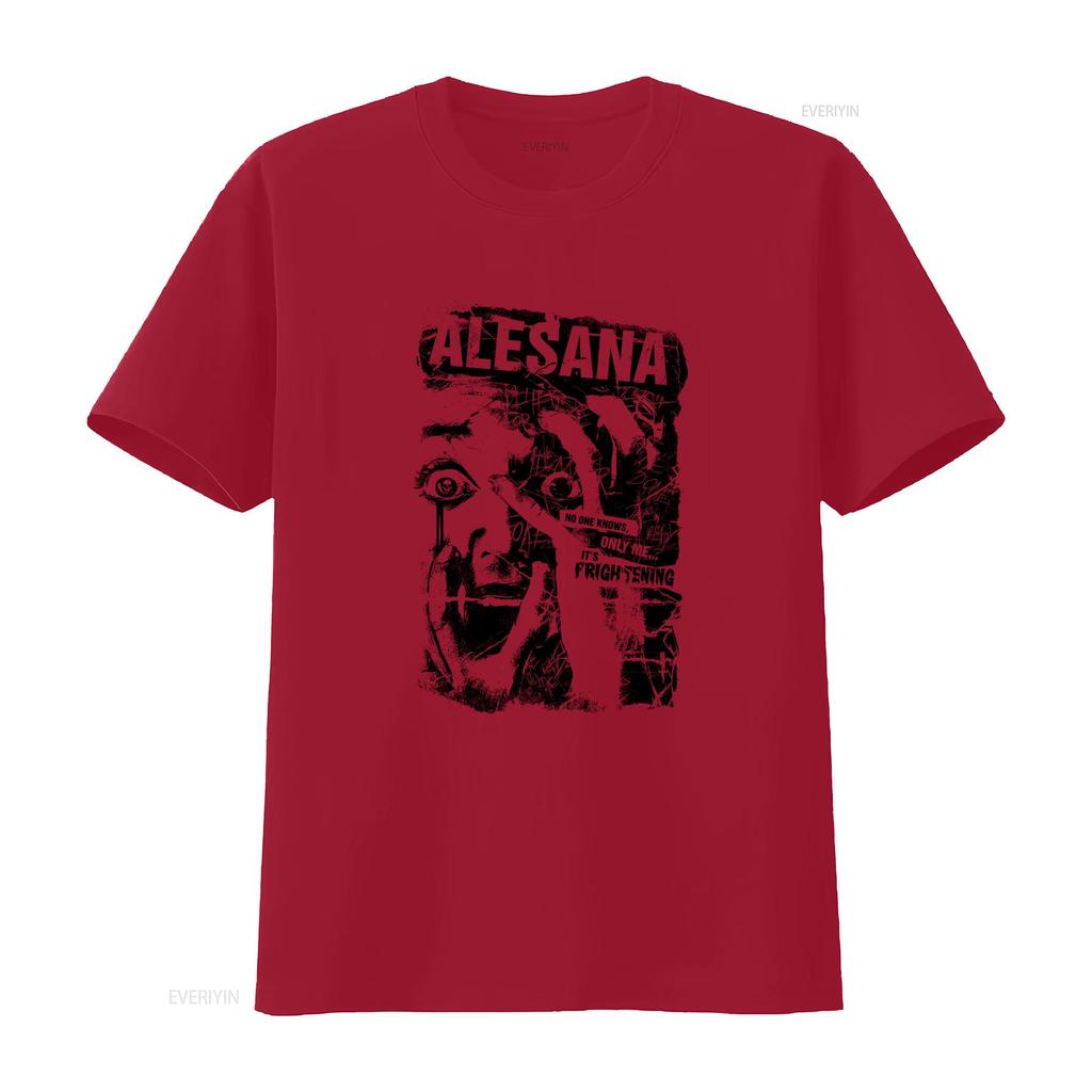 Alesana Band Gothic Horror T Shirt For Holidays Full Size S 5XL FH505 vintage Washed Breathable Top For Everyday Wear