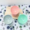 1 шт., защита для шеи с высоким дном, миска для риса для домашних животных, собак, кошек, милые миски для еды с неглубоким ртом, принадлежности для кроликов