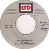 7-дюймовая пластинка LLOYD CHARMERS Hello Africa 510 LTD 1976 Ямайка Регги Ска Даб Б/у