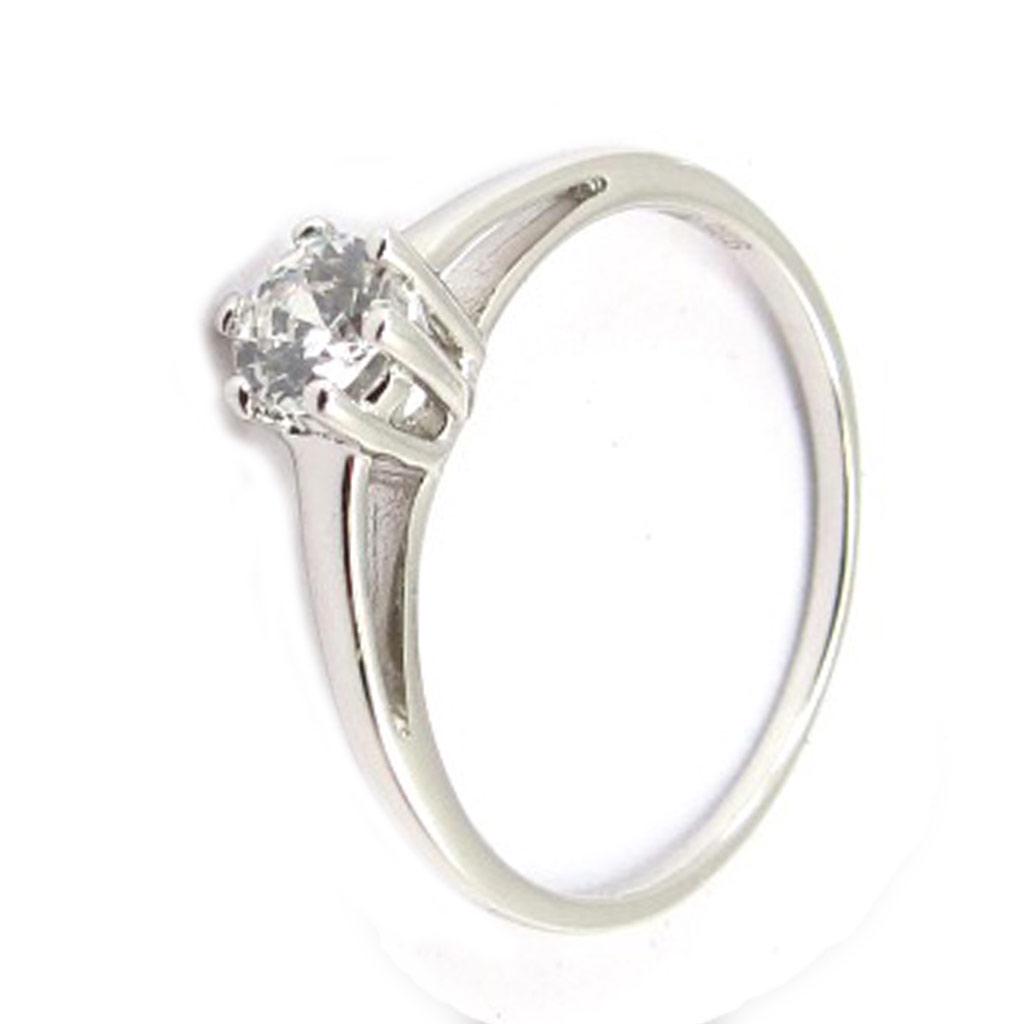 Пасьянс Серебро белое серебро родий - Ø 4 мм