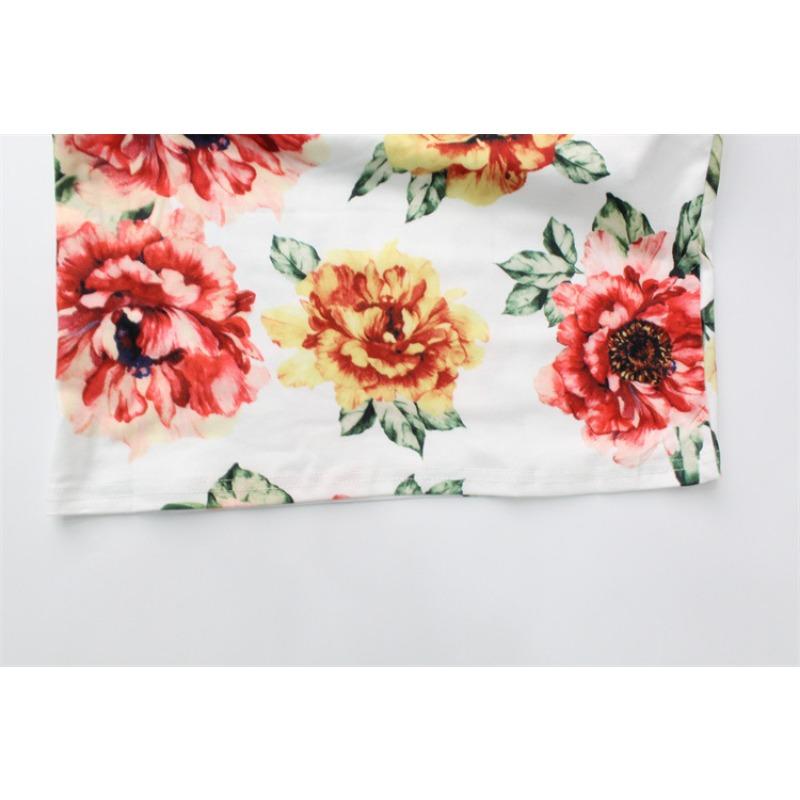 Women's Halter Slim-fit Bag Bottom Print Line Collar Casual Sexy Dress