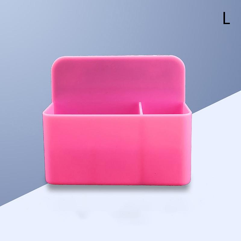 Магнитный ящик для хранения ярких цветов, пластиковый держатель для маркера для доски, контейнер для холодильника, органайзер для домашнего офиса, школьные принадлежности