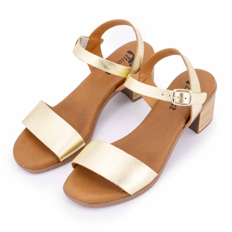 Босоножки на каблуке 83299 t36/41 Женщина BIOSTOCK