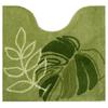 Senko Deliciosa Toilet 58 X 60 Green Leaf Hawaiian 39172 Mat, Approx. Cm, Pattern, Monstera, Design,