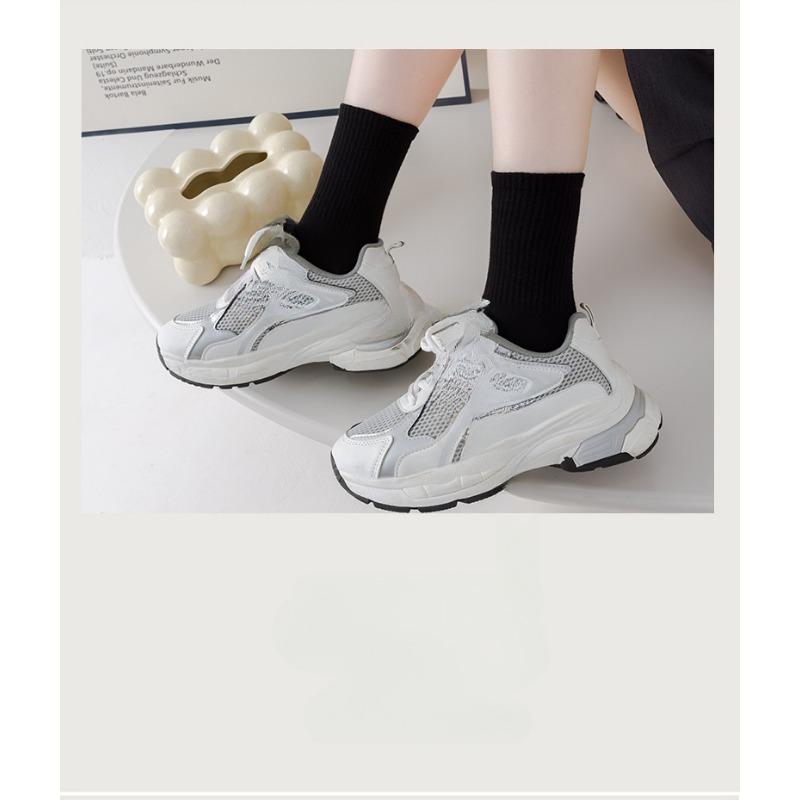 Женские весенне-осенние однотонные спортивные носки-гольфы без косточек