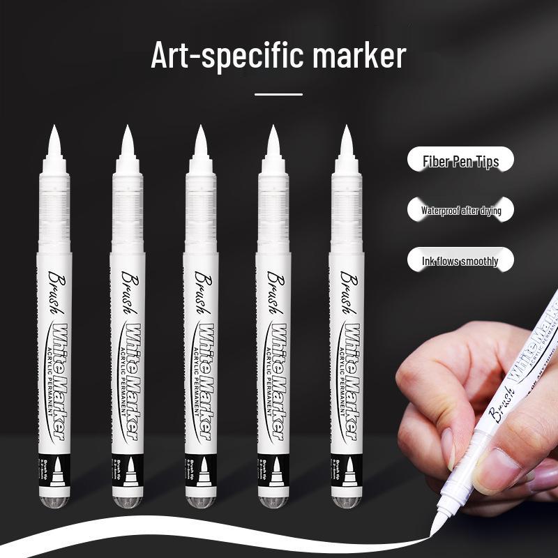 Artline Черный маркер с жидкими чернилами с мягким наконечником - Хайлайтер большой емкости для студентов и художественной живописи