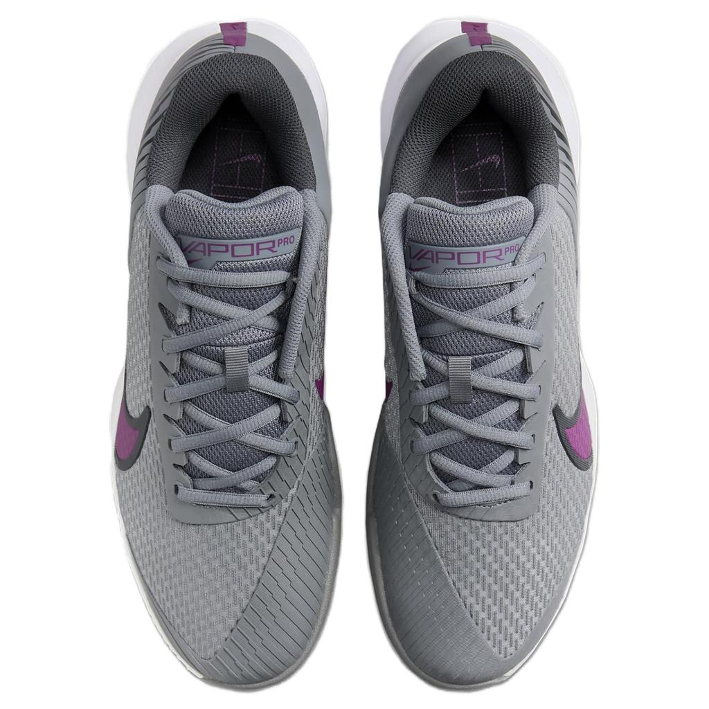Nike Court Air Zoom Vapor Pro 2 Hc Smoke Grey Dark Smoke Grey Black Sangria Sneakers DR6191-006
