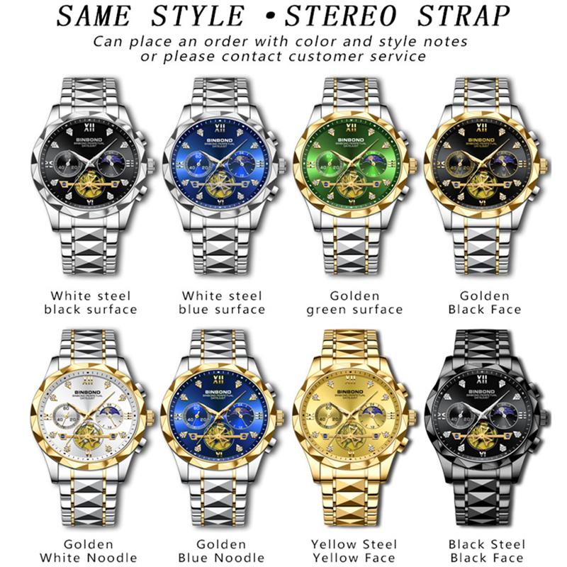 New TOP Brand Luxury Men's Watch With Box B1236 Men's Quartz Watches