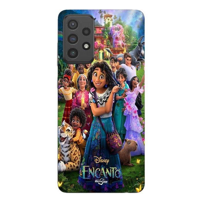 Coque de téléphone - MANIACASE - Samsung Galaxy A33 5g - Silicone TPU - Noir - Encanto Familia Madrigal
