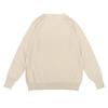 TOYOBOSHI 100% cashmere V-neck sweater knit top for women, pale beige, size 2, 08IT-BC0001 tops 2 Pale beigeUsed