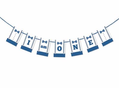 Inkdotpot Украшения для вечеринки по случаю дня рождения Гирлянда для вечеринки в честь дня рождения Мальчик Маленький человек Вымпел Баннер