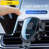 PISEN Вращающийся на 360° автомобильный держатель для телефона с крючком и дизайном для выхода воздуха
