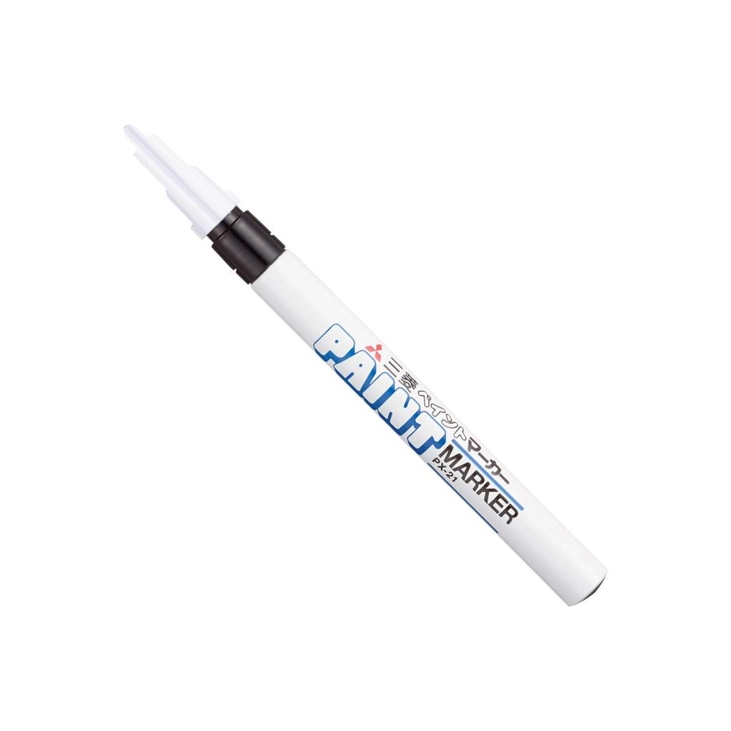 Mitsubishi Pencil Paint Fine Markers, Point, Black, 10-Piece Set, PX21.24