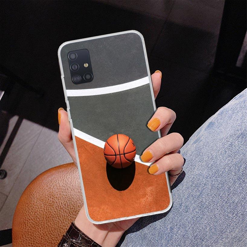 Чехол для телефона с баскетбольным кольцом для Samsung Galaxy A52 A32 A22 A12 A51 A31 A50S A30S A20S A10S Note 20 Ultra 10 Plus S10 A72 A