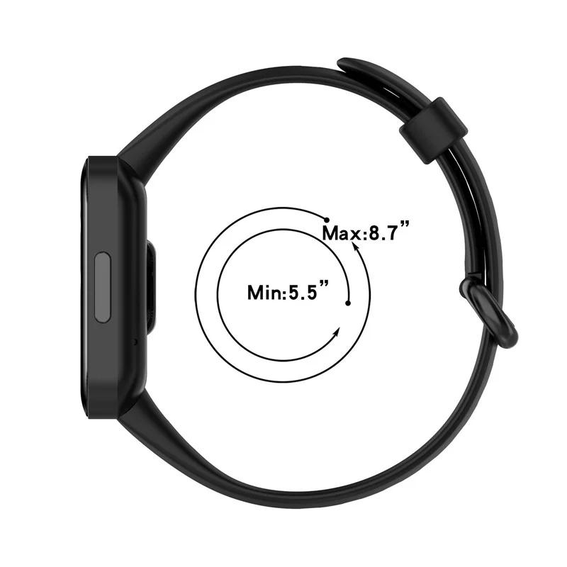 Sport Silicone Straps for Redmi Watch 2 3 Lite Active Replacement Strap Watchstrap Bracelet for Xiaomi Mi Watch Lite Accessories