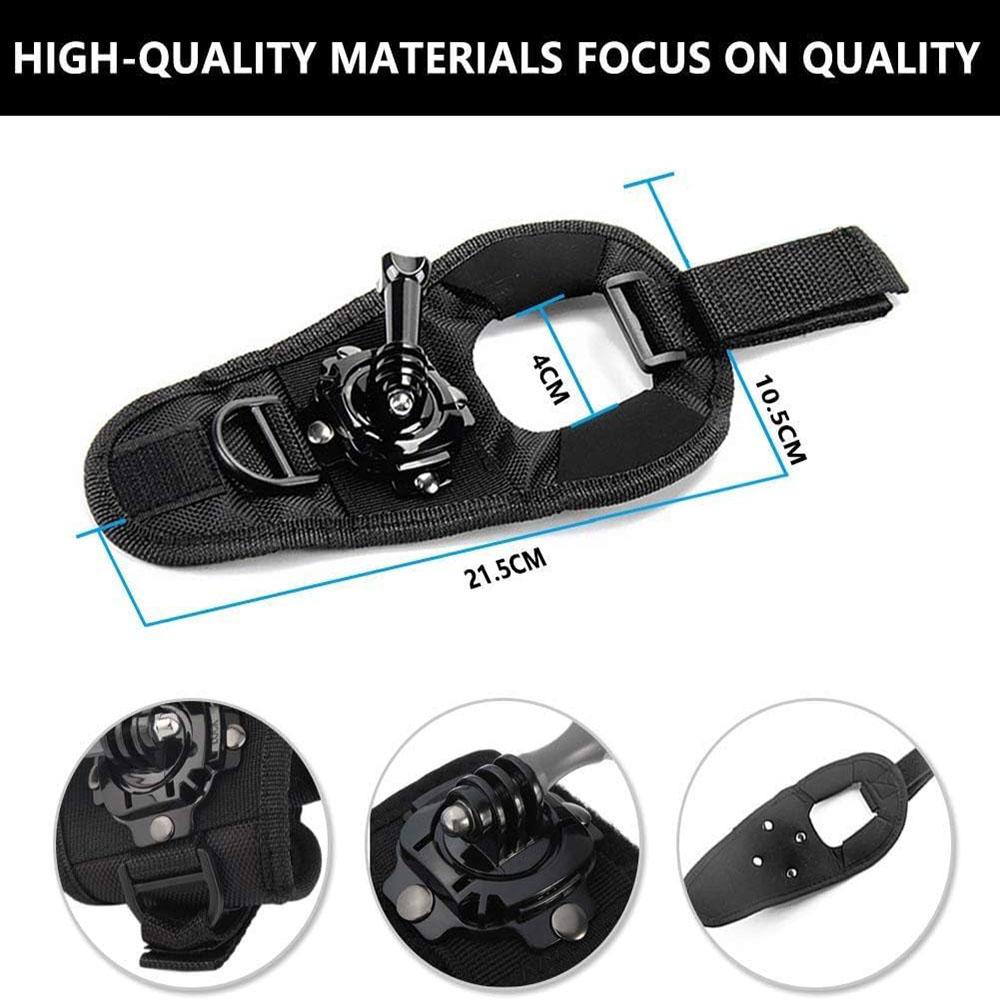 Ремешок для крепления на руку для GoPro Hero12 Hero 12 11 10 DJI OSMO