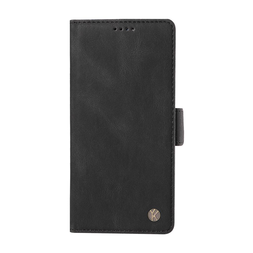 For Motorola Moto G86 5G Leather Case YIKATU YK-005 Skin-touch Feeling Wallet Phone Cover