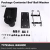 NEW-Ball Washer Replacement Kit Right Side For Club Car For RXV Golf Buggy Cart(603836& 603093& 604384& 603712)