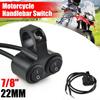 Dual Light Switch Motorcycle Handlebar Aluminum Alloy Multiple Protection